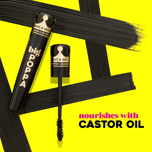 *3/15* NEW Wet n Wild Big Poppa Mascara Volumizing Lengthening Blackest Black - Picture 11 of 14